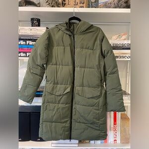 Everlane Long Puffer Coat